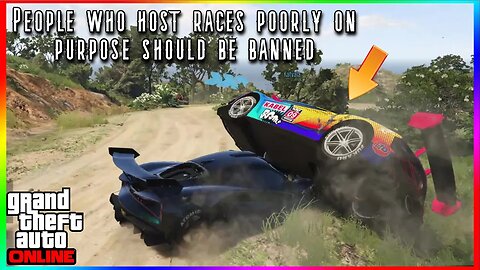 People who host races poorly on purpose need to be banned | GTA Online Cayo Perico Races