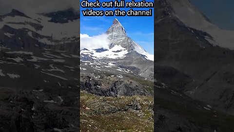 Relaxing music Switzerland's beauty [sit back and relax] #relaxation #shorts