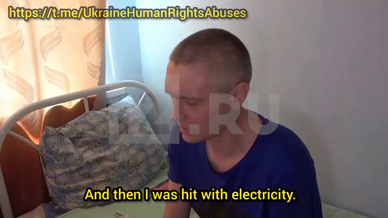 A DPR militia former POW says Ukrainians tortured him to get information