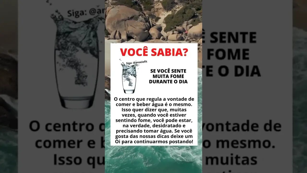 VOCÊ SENTE MUITA FOME DURANTE O DIA, PRECISA LER ISSO - Vídeos Tiktok #Shorts