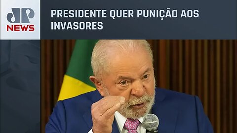 Lula se reúne com STF e cobra providência contra atos em Brasília