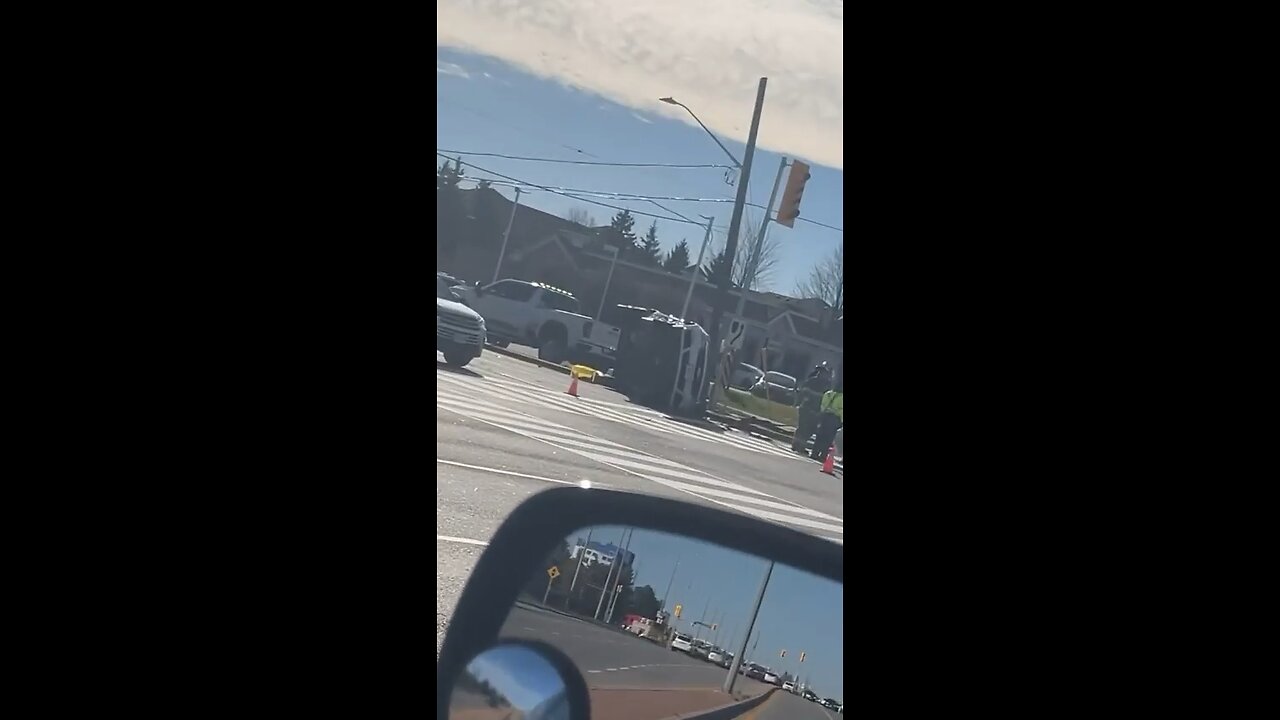 Vehicle Rollover On Brampton