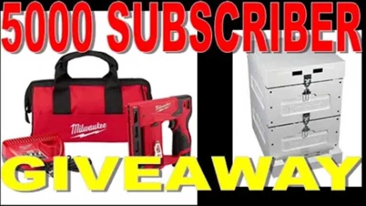 5000 Subscriber GIVEAWAY