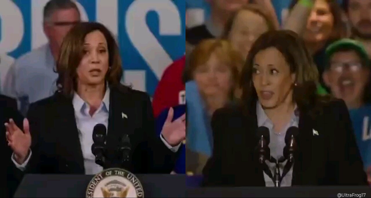 Kamala Harris literally changes her accent based on the crowd she speaks to. (See Description Box)