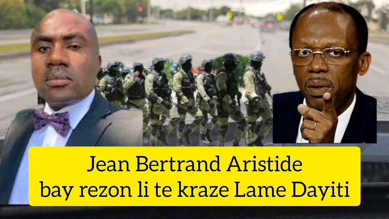 Jean Bertrand Aristide bay rezon li te kraze Lame Dayiti