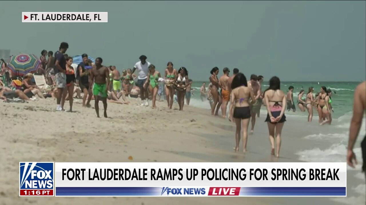 Spring Breakers Flock To Fort Lauderdale