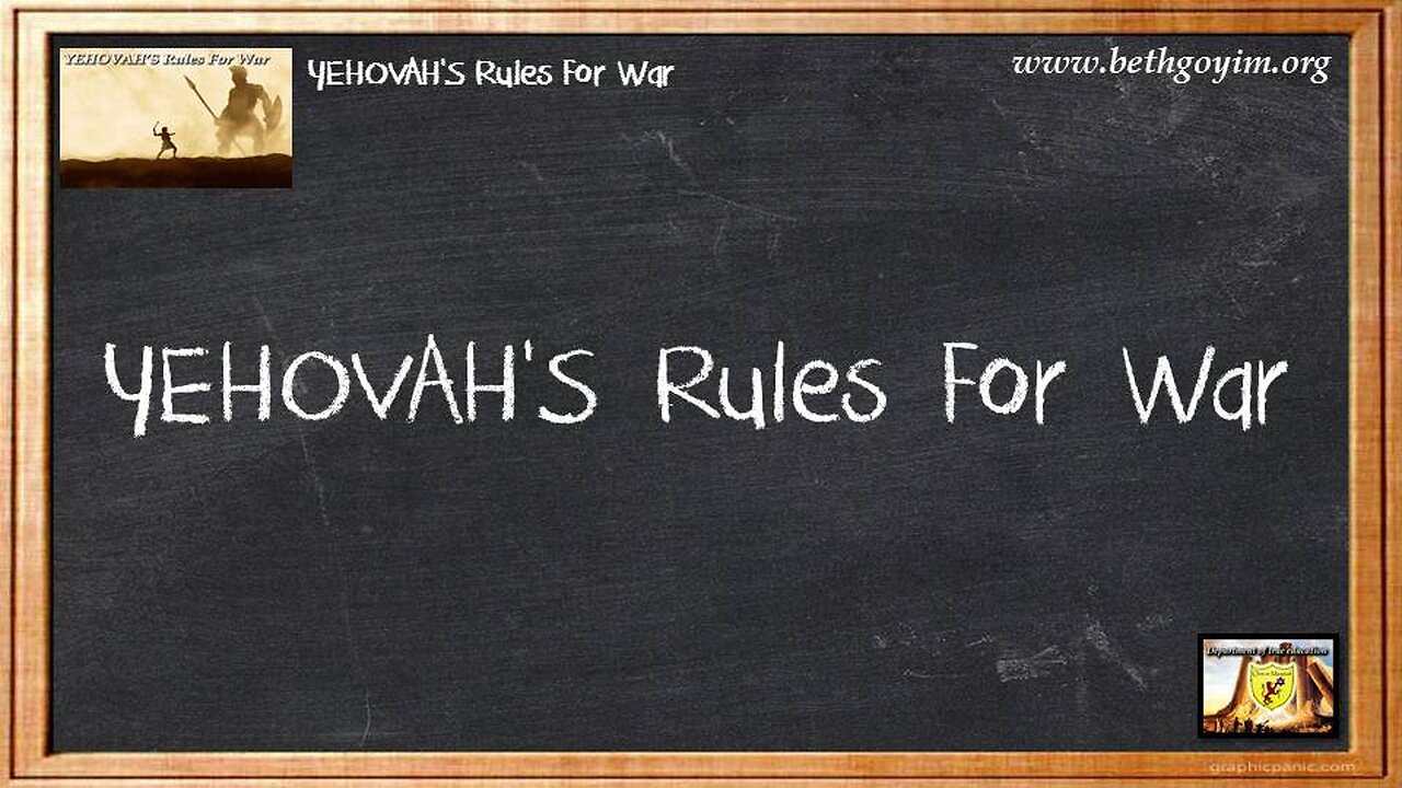 BGMCTV RTE YEHOVAH'S RULES OF ENGAGEMENT 08