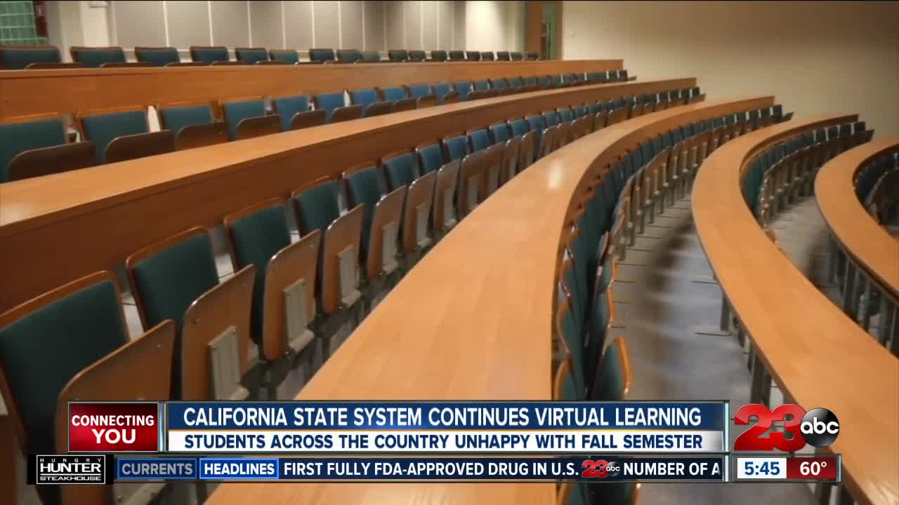 California state university system to continue virtual learning