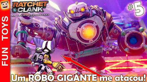 Ratchet & Clank: Em Uma Outra Dimensão #5 | Entrei em uma arena e enfrentei UM ROBÔ GIGANTE!