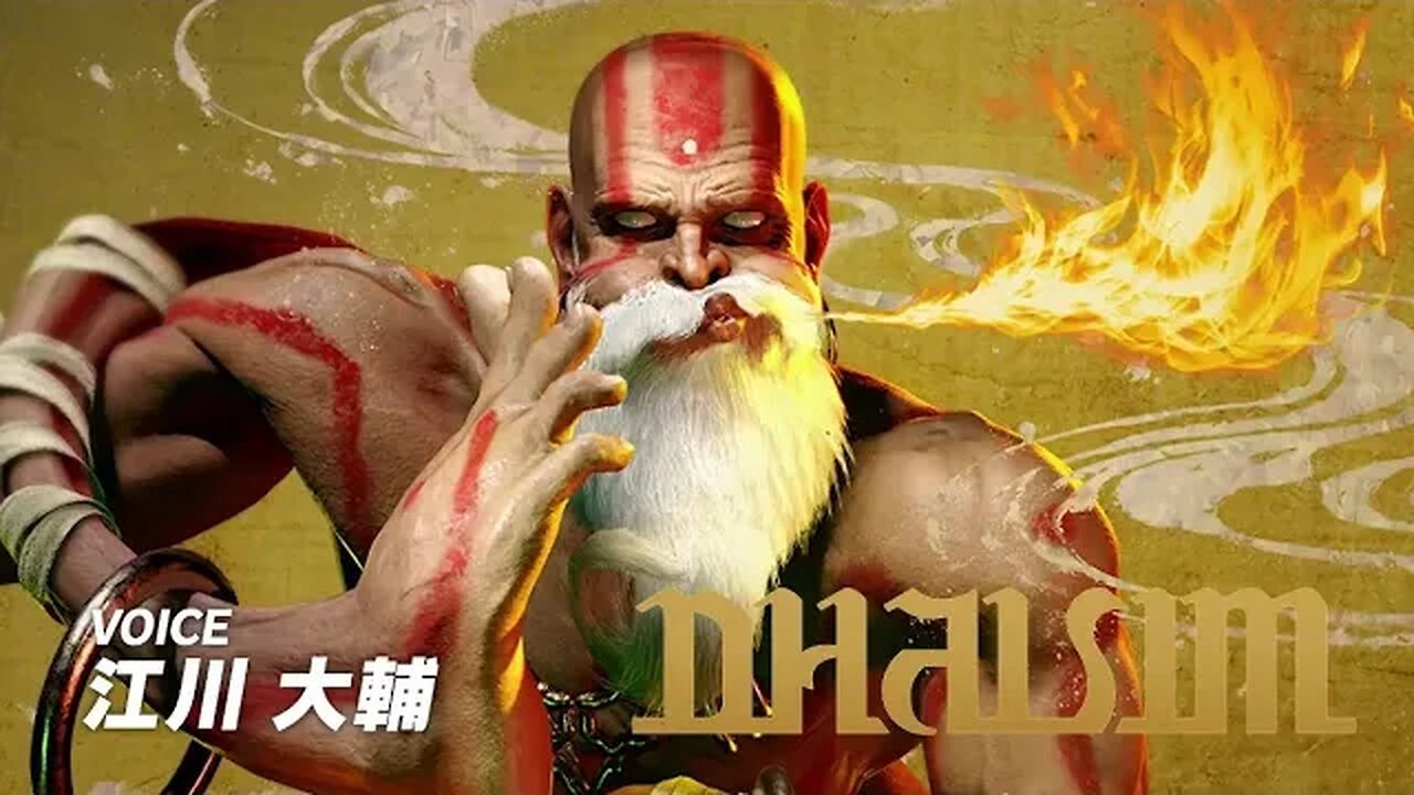 🕹🎮🥊Street Fighter 6 - Dhalsim - Character introduction『ストリートファイター6』キャラクター紹介－「ダルシム」