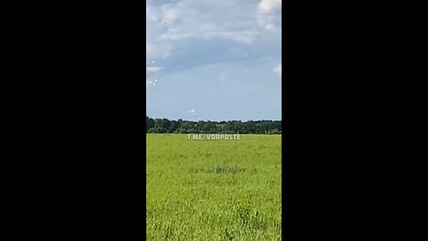 Russian Su-25 "Rooks" working on positions of the Armed Forces of Ukraine