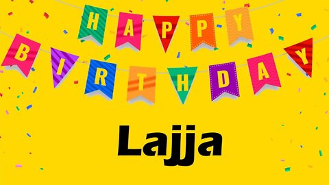 Happy Birthday to Lajja - Birthday Wish From Birthday Bash