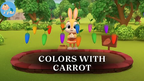 Colors with Carrots | Fun Colors Video for Kids