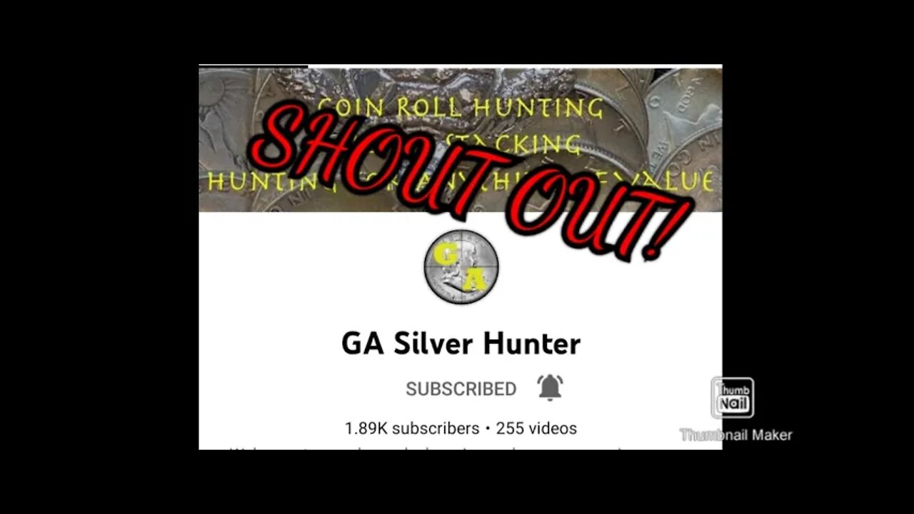 GA Silver Hunter Shout Out. Need to Go Check Him Out.