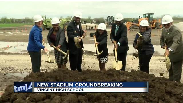 Milwaukee Public Schools breaks ground on new state of the art athletic facility