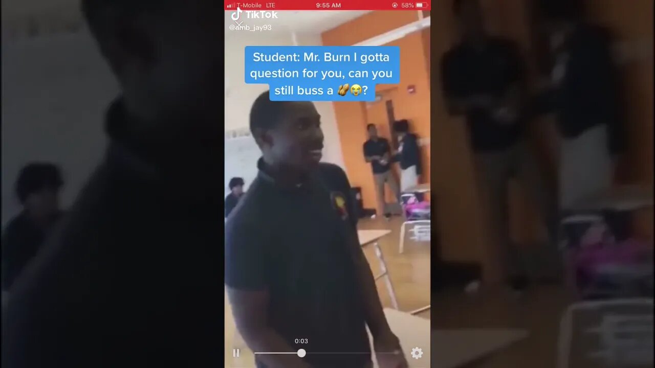 No Way He Asked His Teacher THIS tiktok amb jay93