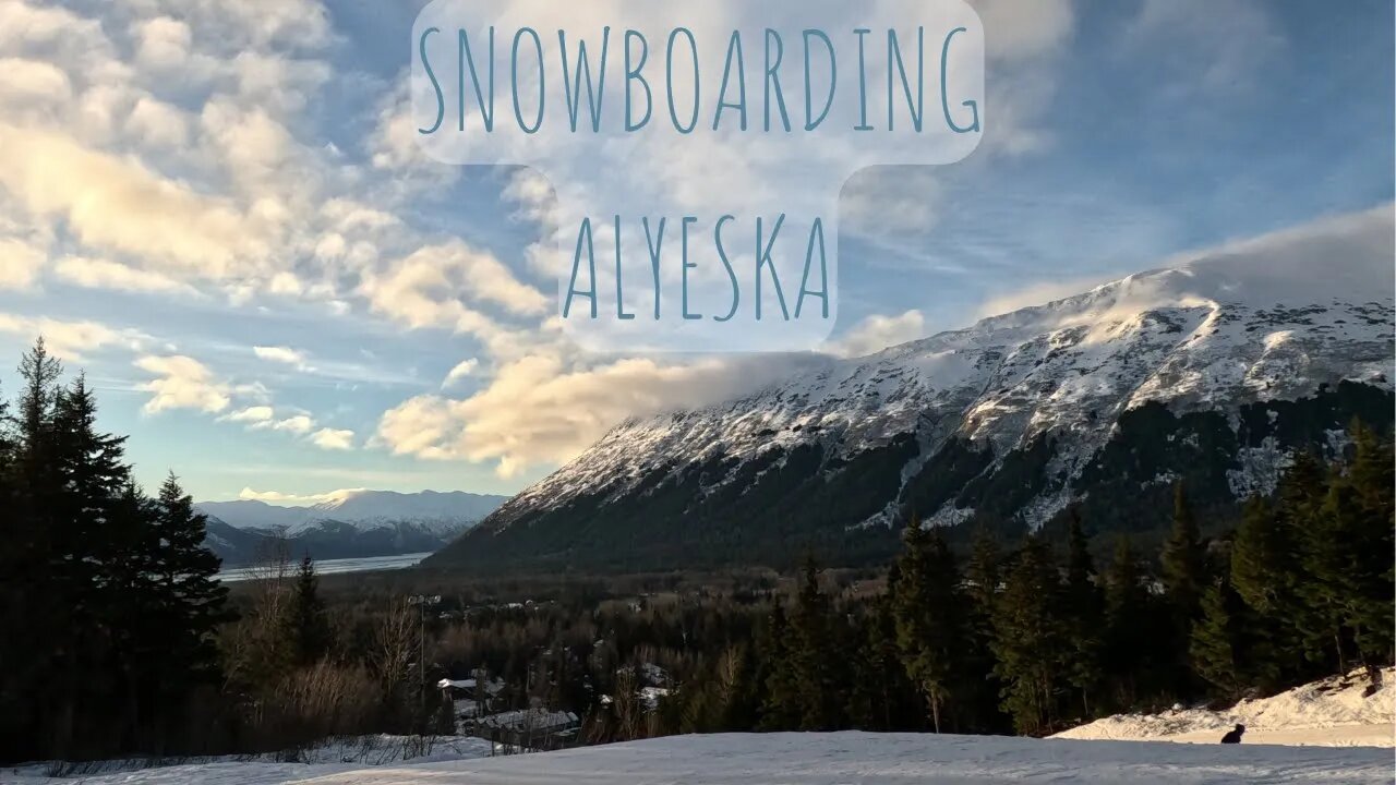 Alyeska Resort - Arbor Snowboard - Lower Mountain Confidence