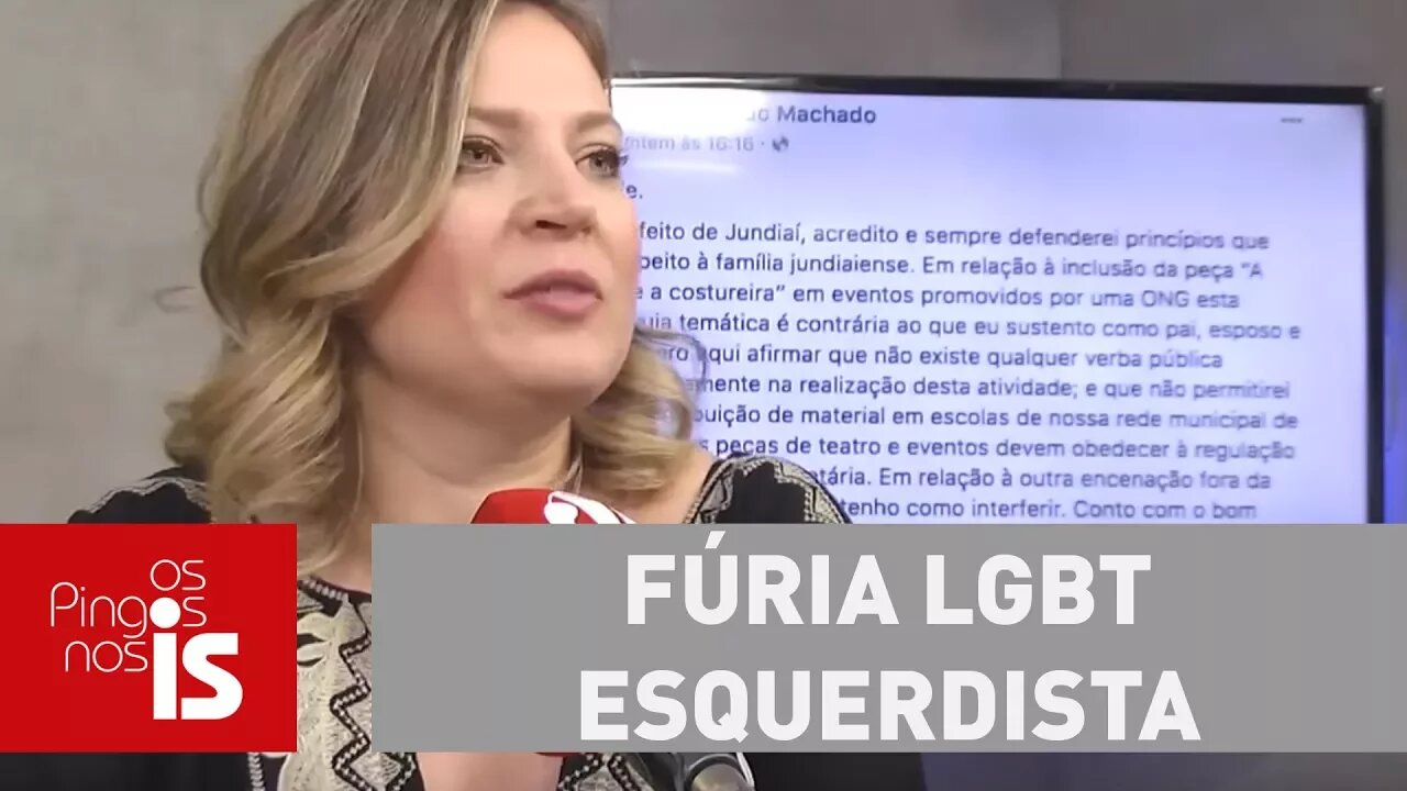 Joice: Prefeito de Jundiaí enfrenta fúria LGBT-esquerdista por cuidar do dinheiro público