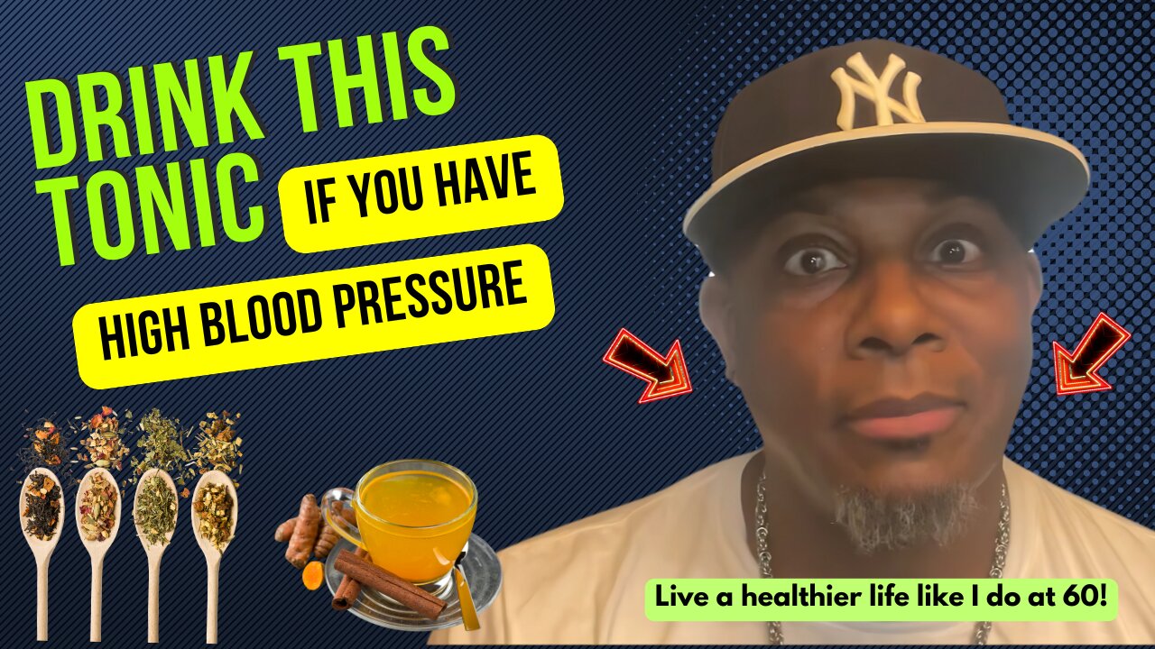 Drink this tonic if you have high blood pressure. #highbloodpressure #tonic