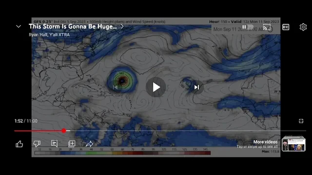 Another Major Hurricane Forming ALREADY. Coming straight at me. "Lee" Tropical Depression