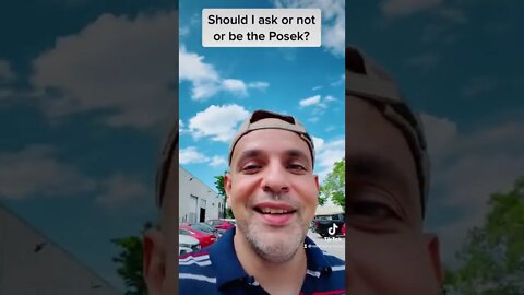 To ask a Rabbi or not?