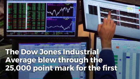 Dow Hits Major Mark For First Time In History