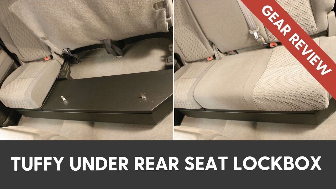 Tuffy Under Rear Seat Lockbox