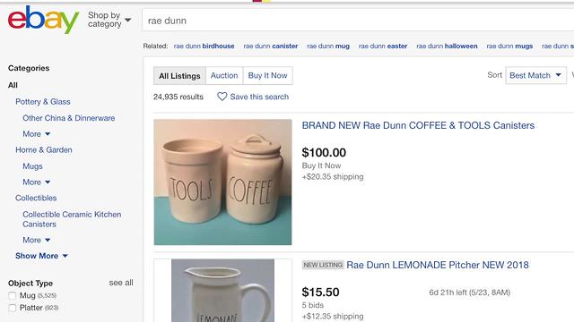 Why Rae Dunn pottery is causing a frenzy