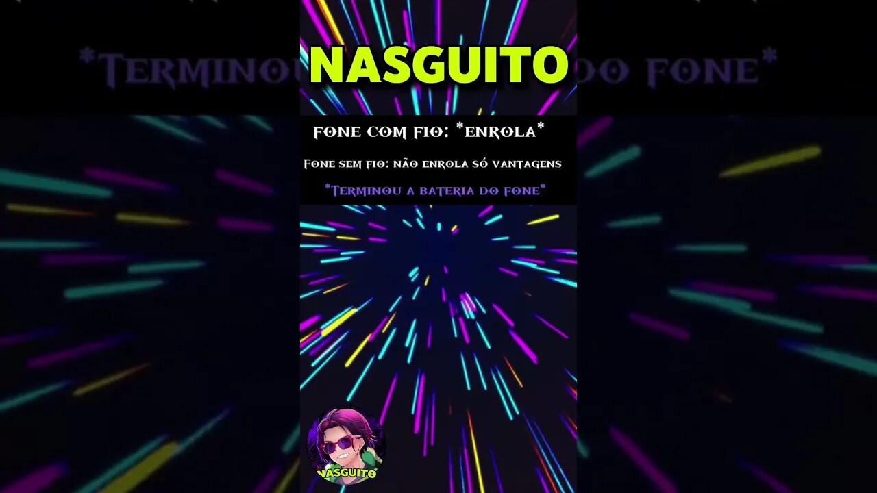 RESULTADO DE USAR FONE SEM FIO