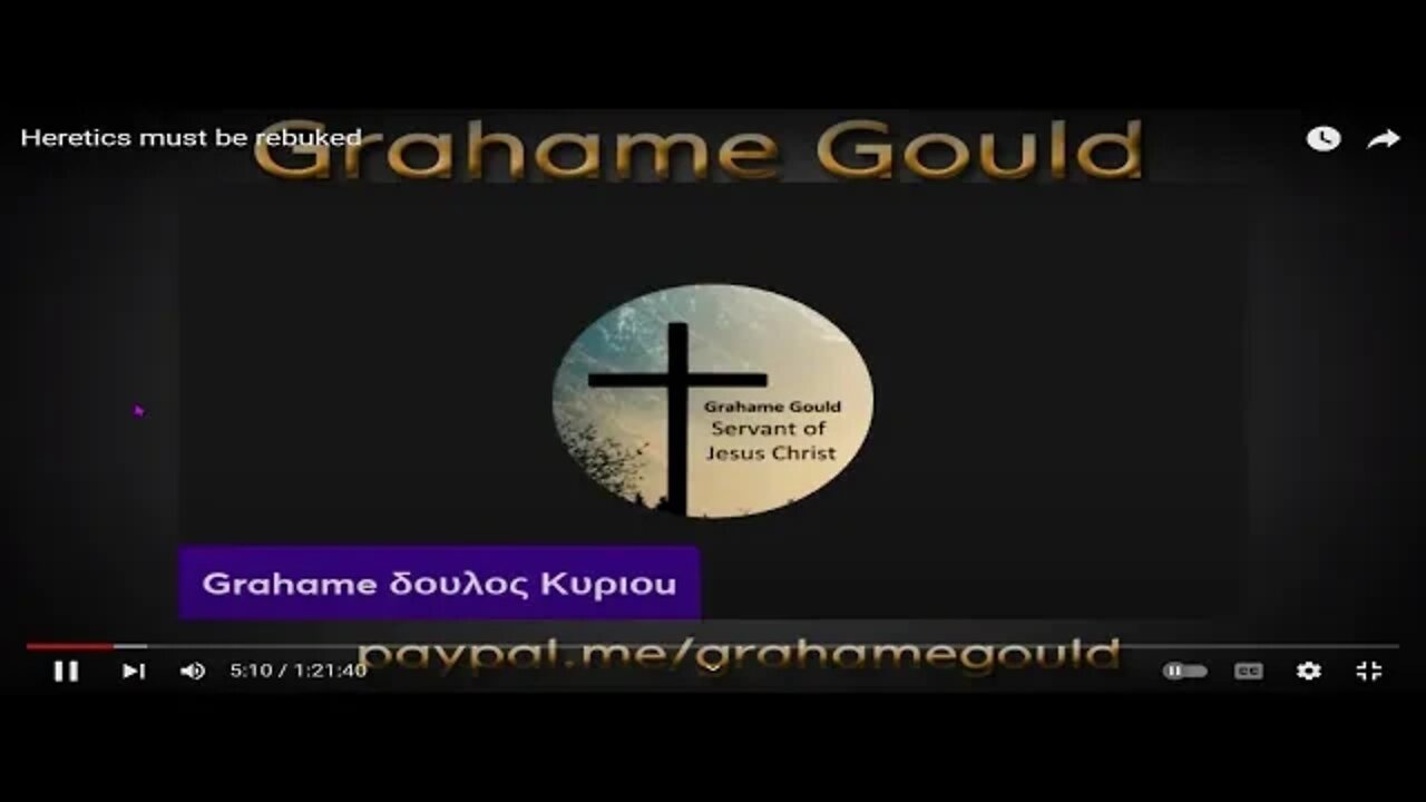 @Grahame Christian Gould @kevin's Biblical Discussions@Praise I AM