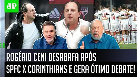 "ISSO ESTÁ CLARÍSSIMO! O Rogério Ceni TÁ SE INCOMODANDO com o..." OLHA esse DEBATE sobre o São Paulo