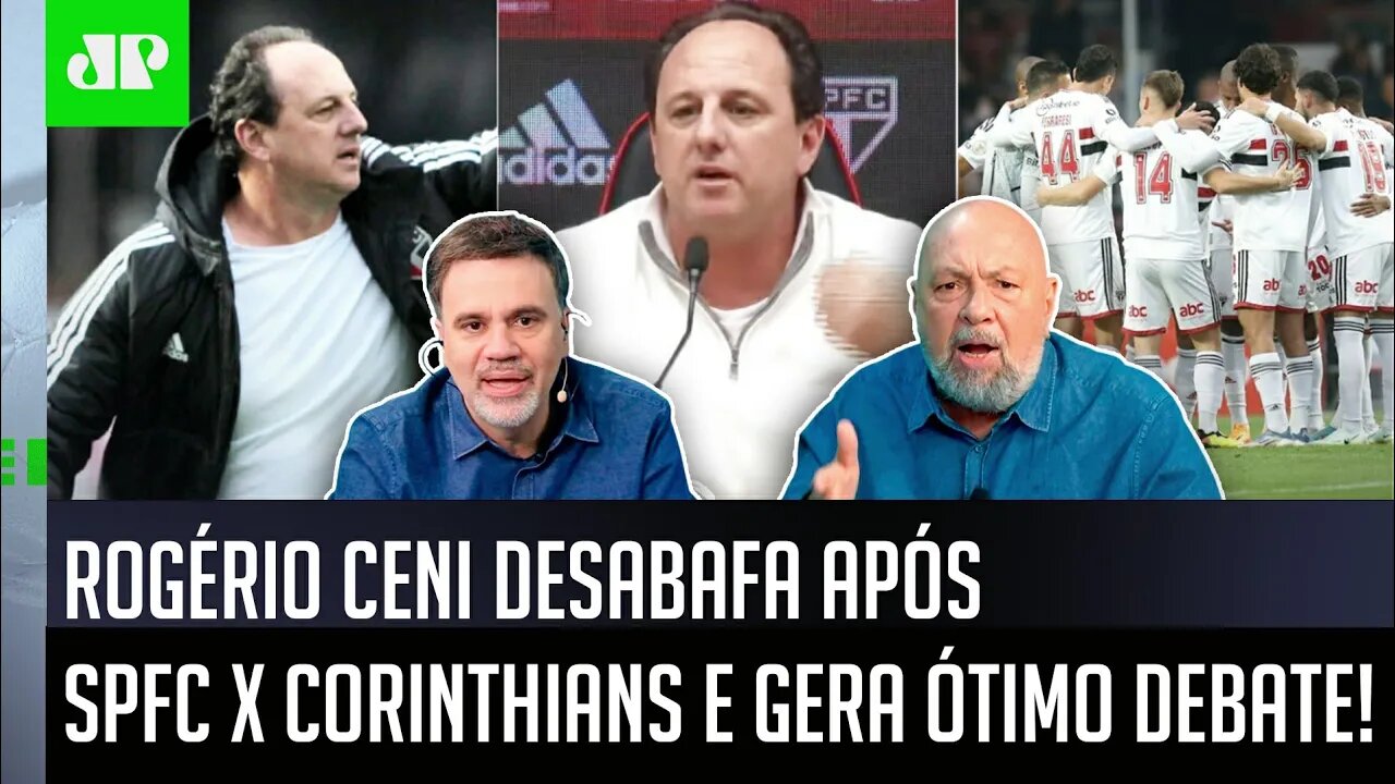 "ISSO ESTÁ CLARÍSSIMO! O Rogério Ceni TÁ SE INCOMODANDO com o..." OLHA esse DEBATE sobre o São Paulo