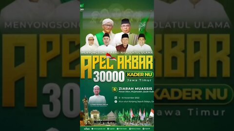 APEL AKBAR, 30000 KADER NU