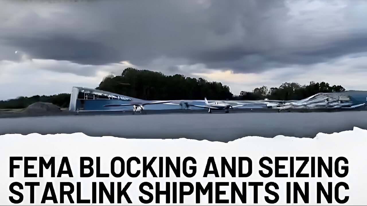 BREAKING: FEMA Sabotages Disaster Relief: Elon Musk Exposes Federal Blockade on Starlink Aid.....