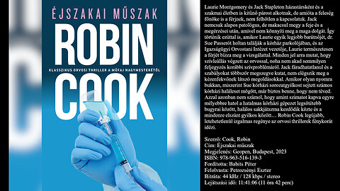 Cook, Robin: Éjszakai ​műszak. Geopen, Budapest, 2023