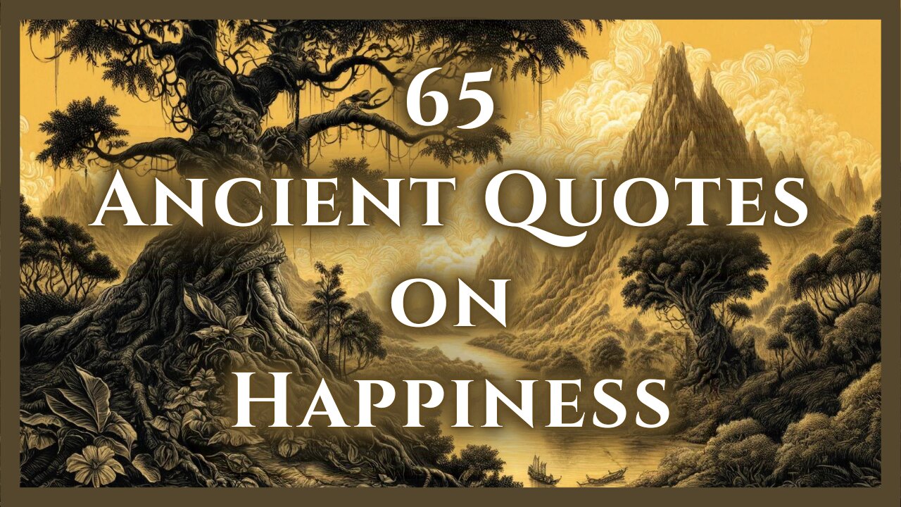 😌 Happiness Quotes for Today's Life | Wisdom Through the Ages 📜