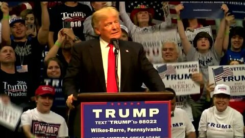 LIVE: President Trump Speaks At A Rally Speaks In Wilkes-Barre, PA ~ August 17 2024