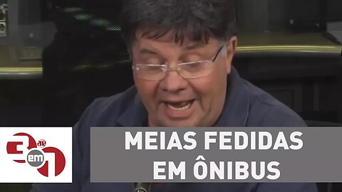 Planeta Madureira: Homem é detido na Índia devido a meias fedidas em ônibus