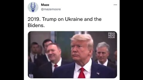 2019. Trump on Ukraine and the Bidens.
