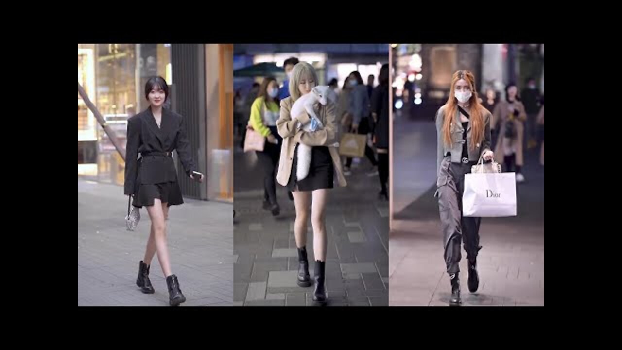 Chinese Girls Street Fashion