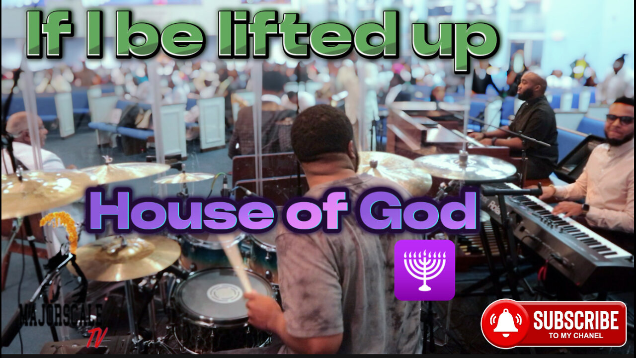 If I be lifted up Band Solo - House of God + #praisebreak