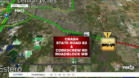 Serious crash on SR 82 and Corkscrew Road