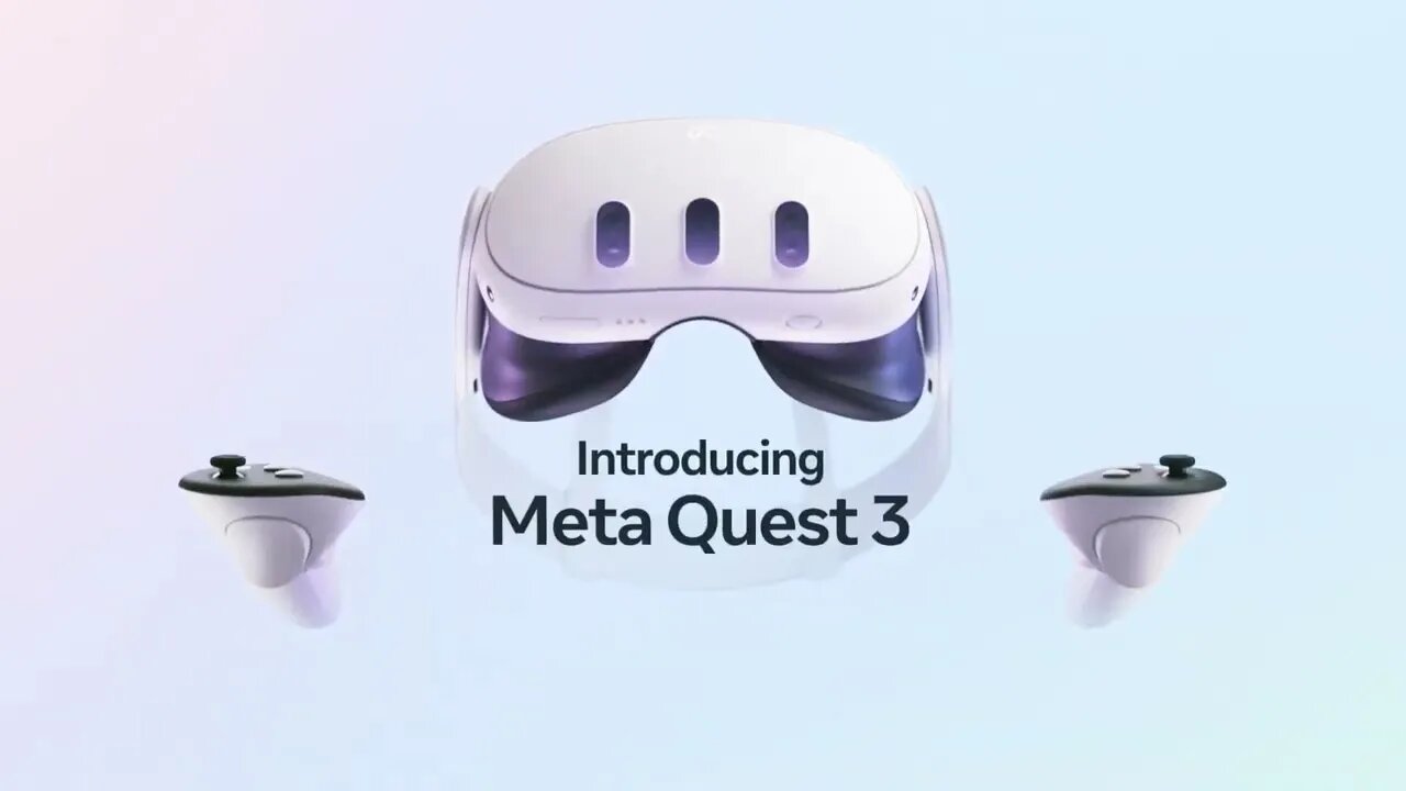Meta Quest 3 Official Announcement Trailer