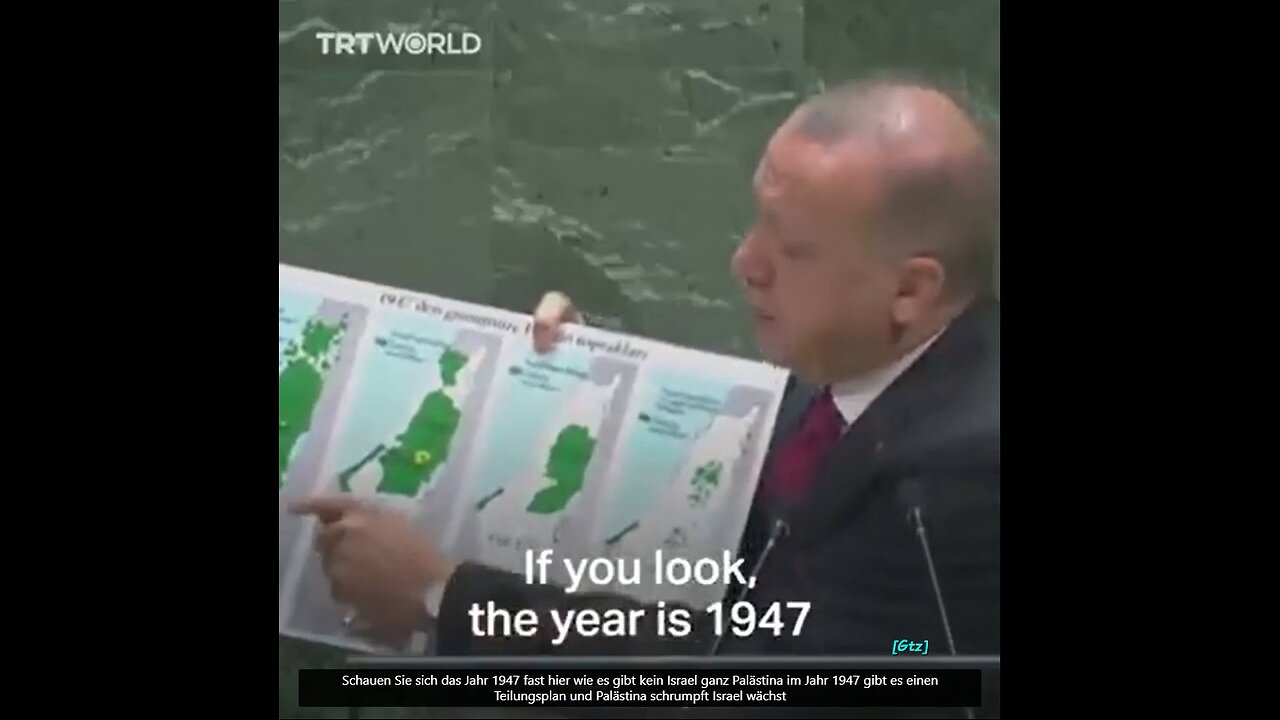 Erdogan spricht vor der UN über das Leid der Palästinenser tr.UTdeu