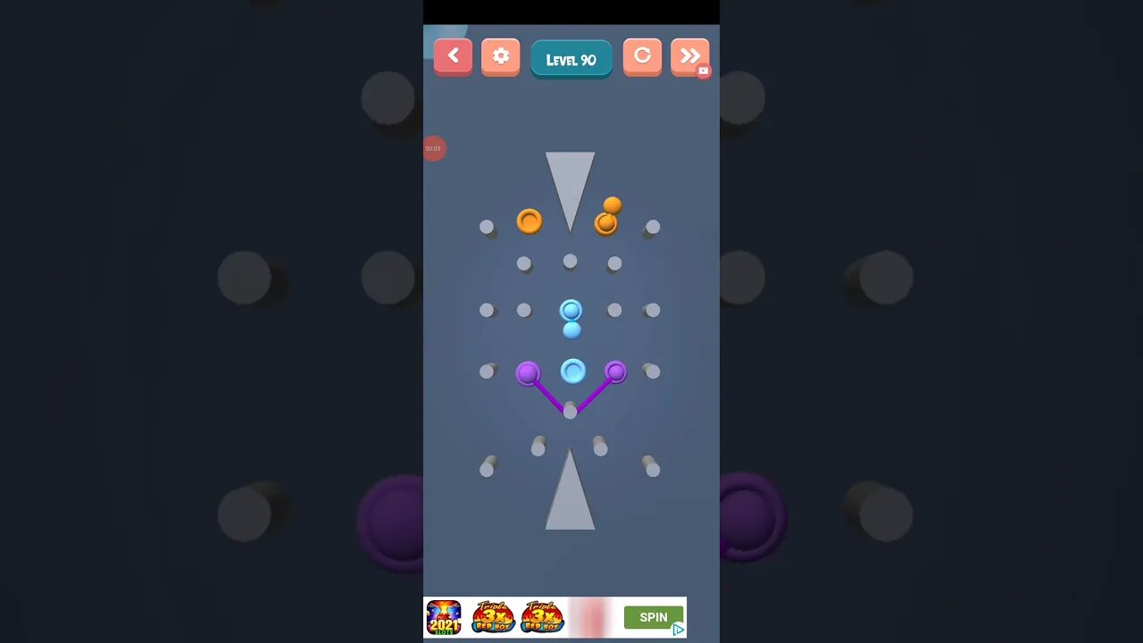 Color Rope Puzzle - Level 090