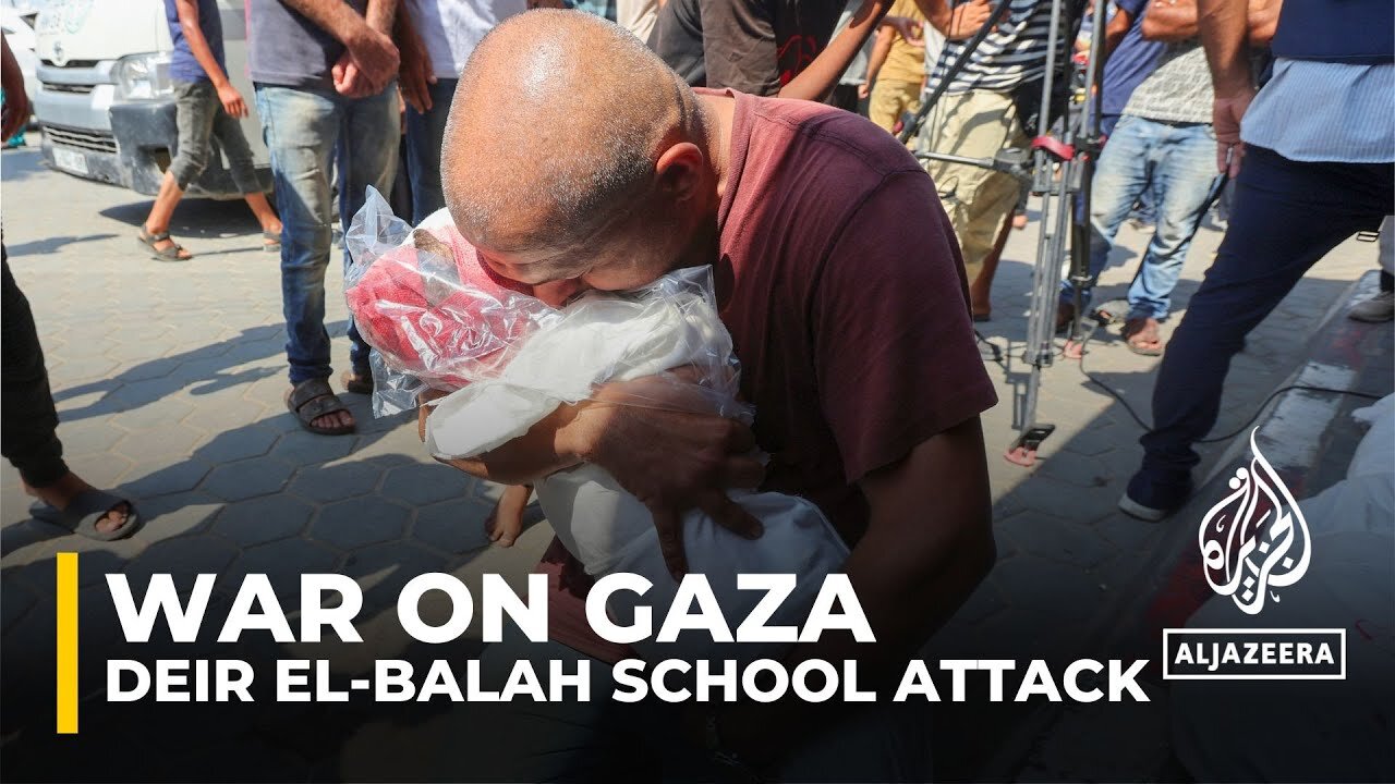 At least 36 Palestinians killed in an Israeli attack on school in Deir el-Balah| TN ✅