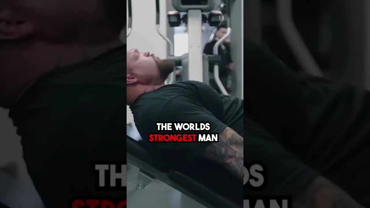 Ronnie Coleman’s CRAZY Leg Press… #gym #fitness #shorts