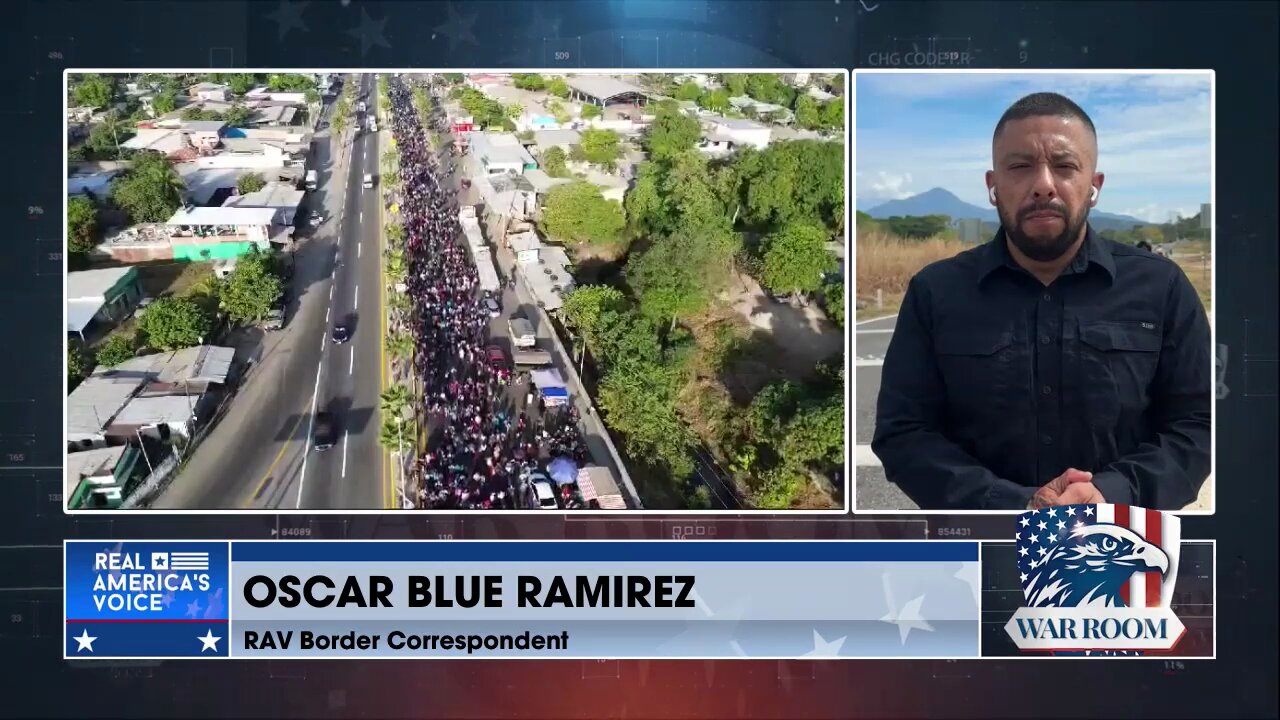 Oscar Blue Ramirez: Biden’s United Nations Involvement Has Caused Migrant Surge Into United States