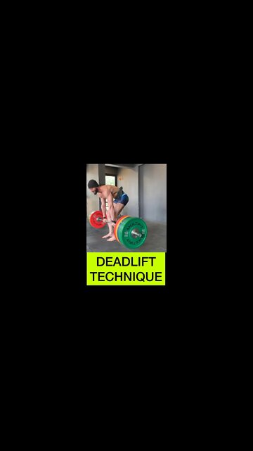 180KG DEADLIFT | ENGAGE LATS BEFORE PULLING #shorts