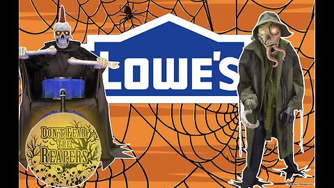 🎃Lowes 2024 Halloween animatronics!!👻